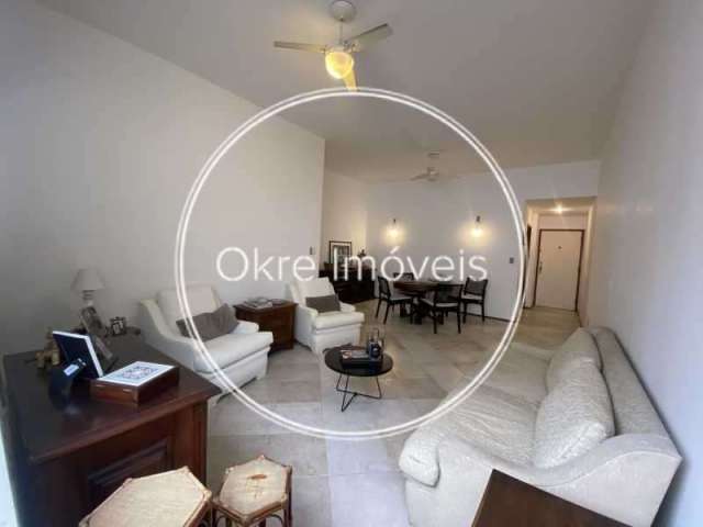Apartamento com 3 quartos à venda na Avenida Bartolomeu Mitre, Leblon, Rio de Janeiro, 112 m2 por R$ 2.430.000