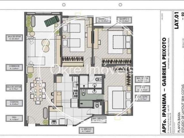 Apartamento com 3 quartos à venda na Rua Visconde de Pirajá, Ipanema, Rio de Janeiro, 124 m2 por R$ 3.000.000