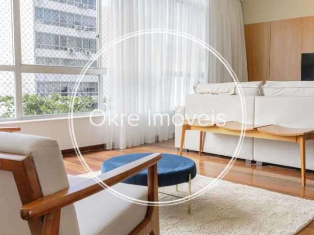 Apartamento com 4 quartos para alugar na Rua General Artigas, Leblon, Rio de Janeiro, 126 m2 por R$ 29.990