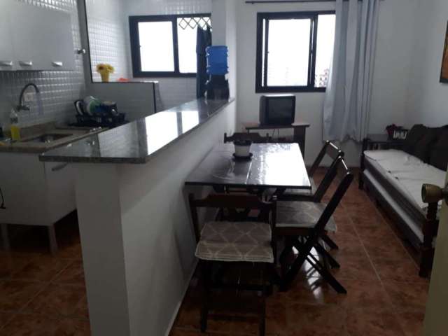 Apartamento para Venda em Praia Grande, Ocian, 1 dormitório, 1 banheiro, 1 vaga