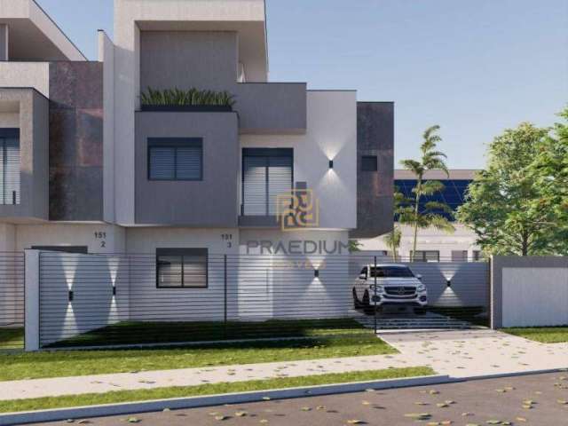 Sobrado com 3 dormitórios à venda, 144 m² por R$ 725.000 - Uberaba - Curitiba/PR