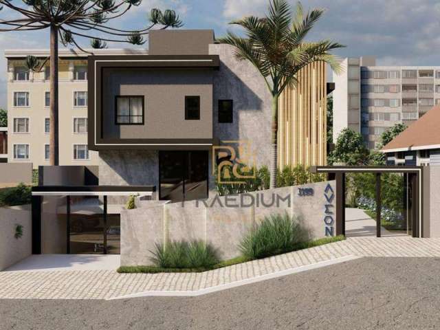 Apartamento Duplex com 1 dormitório à venda, 46 m² por R$ 400.560,00 - Alto da Rua XV - Curitiba/PR