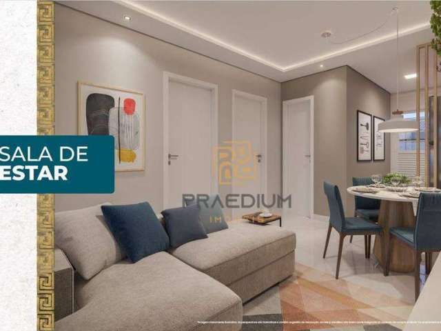 Casa com 2 dormitórios à venda, 51 m² por R$ 245.211 - Campo Largo da Roseira - São José dos Pinhais/PR