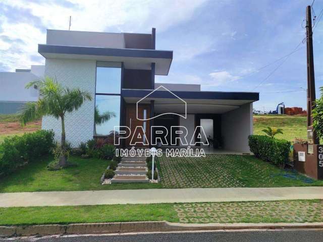 Vende-se residência no cond. verana parque alvorada - marilia/sp