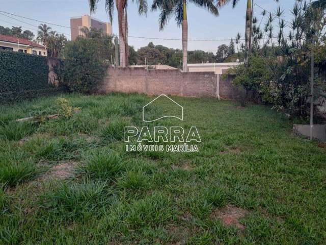 Vende-se terreno no jardim marajá - marilia/sp