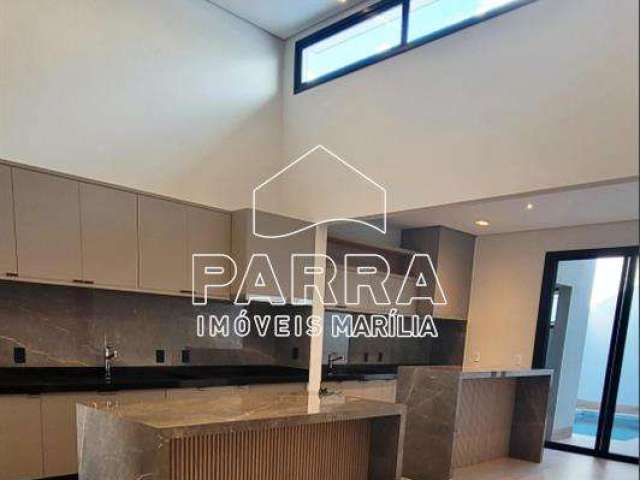 Vende-se residência no cond. villa flora  ii - marilia/sp