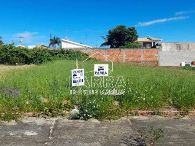 Vende-se terreno no terra verde residencial - marilia/sp