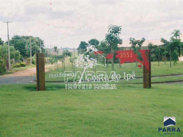 Vende-se terreno no cond. costa do ipê - marilia/sp