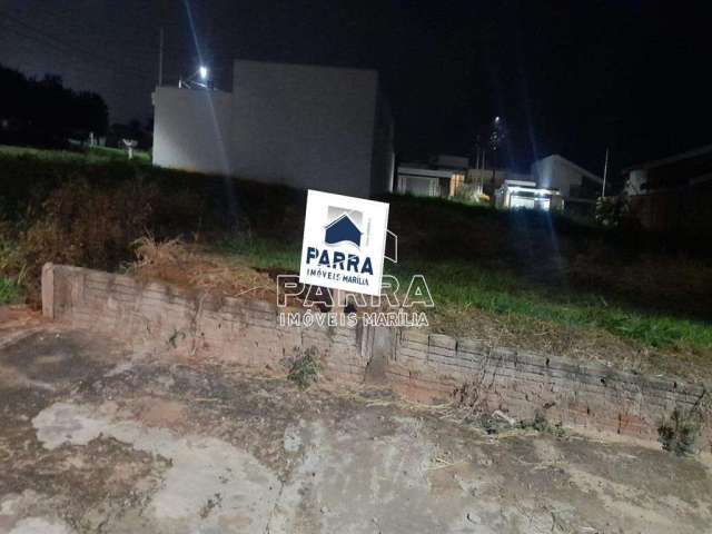 Vende-se terreno no terra verde residencial - marilia/sp