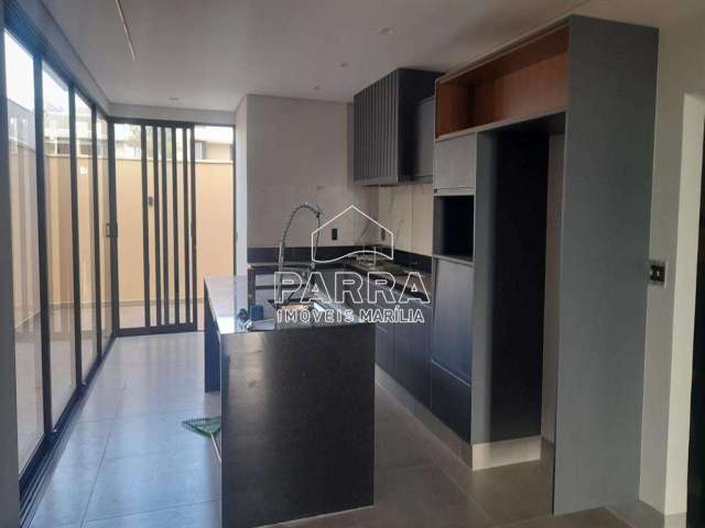 Vende-se residência no cond. verana parque alvorada - marilia/sp