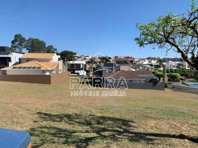 Vende-se terreno no cond. garden park - marilia/sp