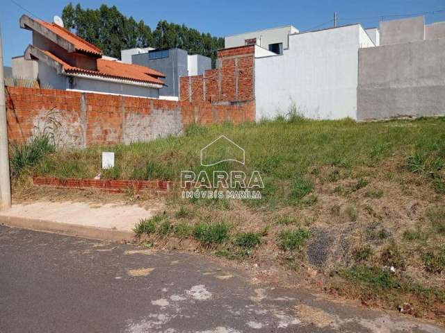 Vende-se terreno no terra verde residencial - marilia/sp