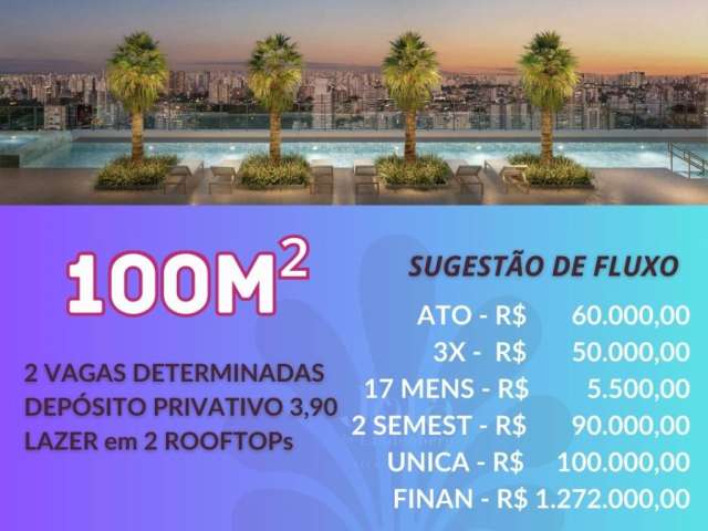 Oportunidade Única na Vila Mariana! Apartamento de 101m² com 3 Suítes, Varanda e Depósito – Ao Lado do Metrô Ana Rosa! Preço Reduzido – Não Perca!