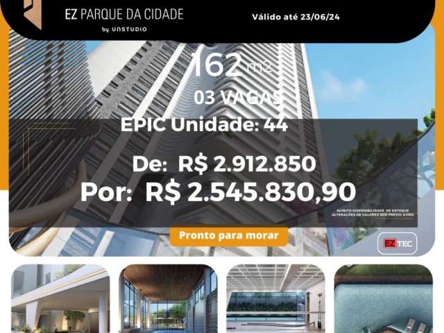 Oportunidade Única! Apartamento de 162m² com 3 Suítes na Chácara Santo Antônio, SP - Junto ao Parque da Cidade