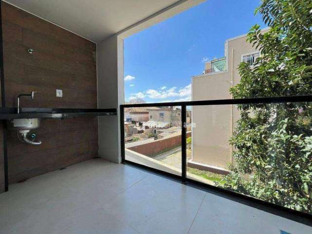 Apartamento com 2 quartos,  76 m² - venda por R$ 380.000 ou aluguel por R$ 1.450/mês - Aeroporto - Juiz de Fora/MG