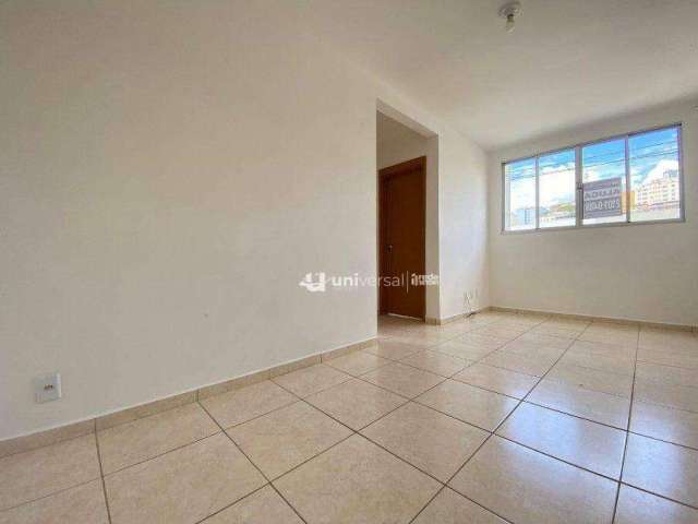 Apartamento com 2 quartos para alugar, 66 m² por R$ 1.100,00/mês - Democrata - Juiz de Fora/MG