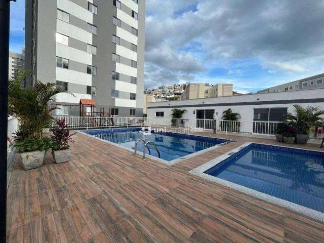 Apartamento com 2 quartos para alugar, 45 m² por R$ 900,00/mês - São Pedro - Juiz de Fora/MG