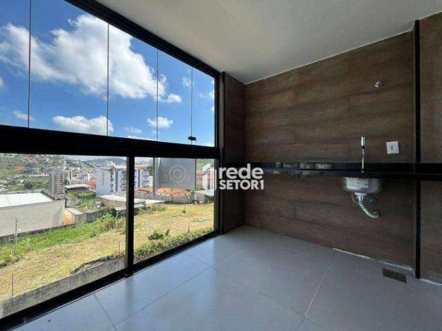 Cobertura com 3 Quartos 174 m² - venda por R$ 770.000 ou aluguel por R$ 2.900/mês - Aeroporto - Juiz de Fora/MG