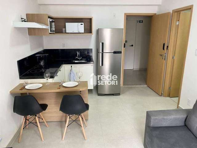 Apartamento com 1 quarto, 35 m² - venda por R$ 329.000 ou aluguel por R$ 2.545/mês - Centro - Juiz de Fora/MG