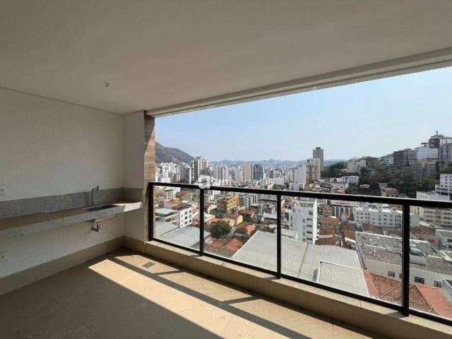 Apartamento com 4 quartos, 160 m² - venda por R$ 1.250.000 ou aluguel por R$ 5000/mês - Granbery - Juiz de Fora/MG