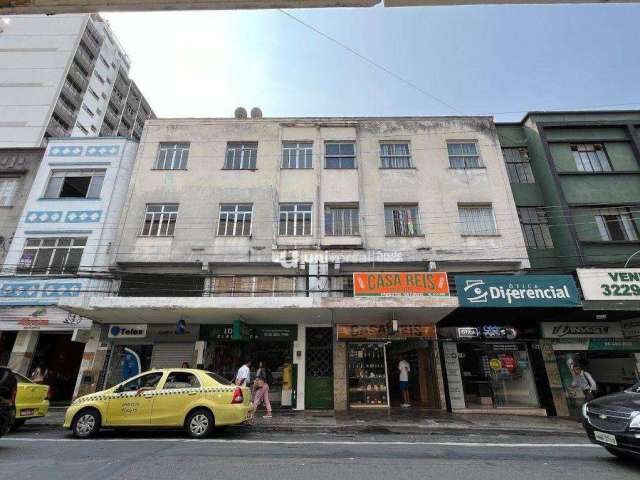 Apartamento com 3 quartos, 75 m² - venda por R$ 255.000 ou aluguel por R$ 1.430/mês - Centro - Juiz de Fora/MG