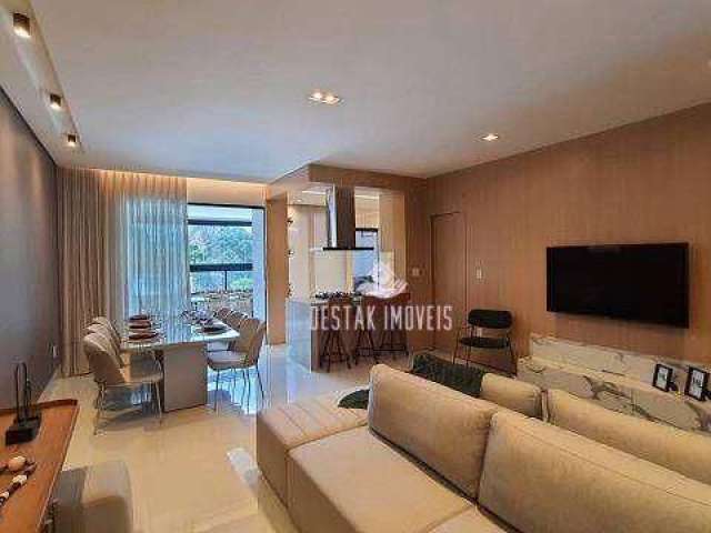 Apartamento com 3 dormitórios à venda, 120 m² por R$ 778.000,00 - Tibery - Uberlândia/MG