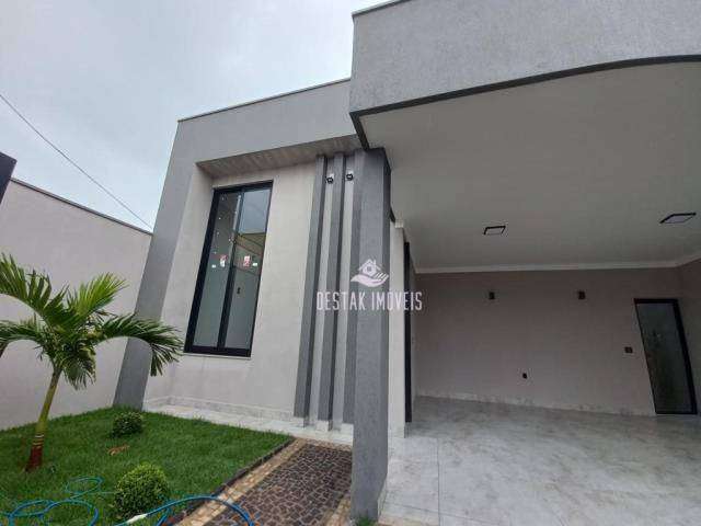 Casa com 3 dormitórios à venda, 150 m² por R$ 890.000 - Jardim Botânico - Uberlândia/MG