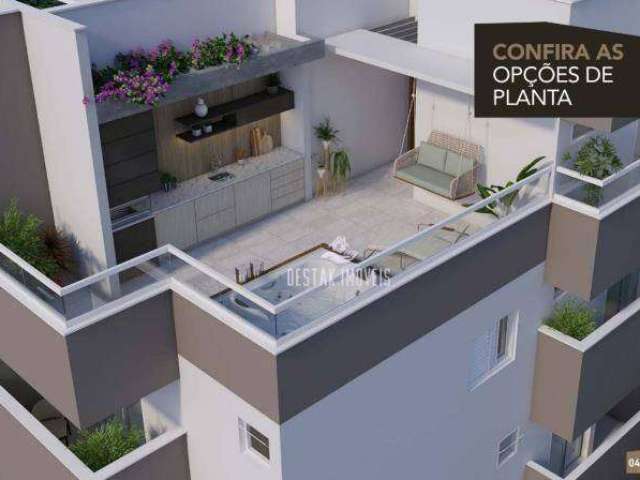 Cobertura à venda, 124 m² por R$ 665.000,00 - Santa Mônica - Uberlândia/MG