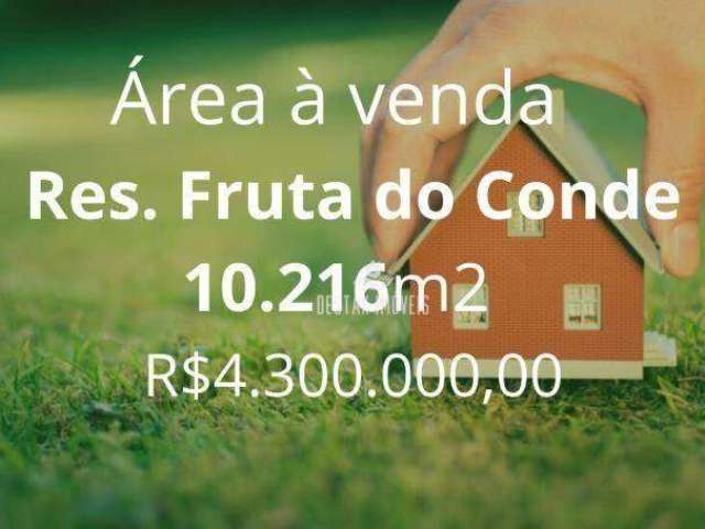 Área à venda, 10216 m² por R$ 4.300.000,00 - Residencial Fruta do Conde - Uberlândia/MG