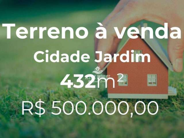 Terreno à venda, 432 m² por R$ 500.000,00 - Cidade Jardim - Uberlândia/MG