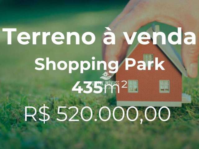 Terreno à venda, 435 m² por R$ 520.000,00 - Shopping Park - Uberlândia/MG