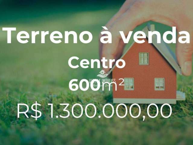 Terreno à venda, 600 m² por R$ 1.300.000,00 - Centro - Uberlândia/MG