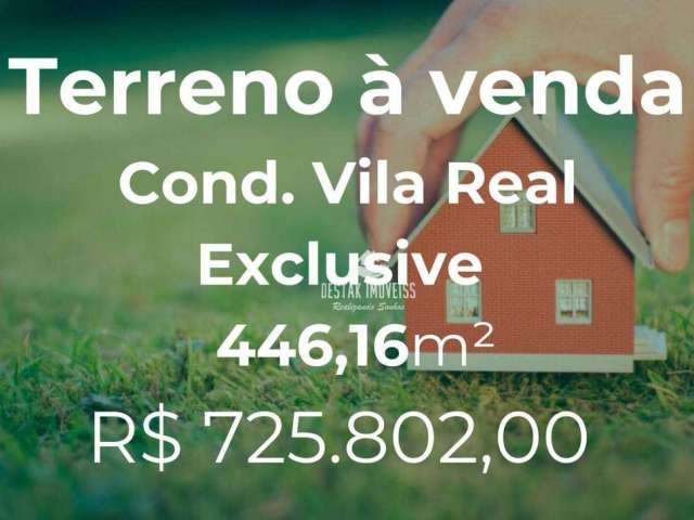 Terreno à venda, 439 m² por R$ 725.802,00 - Jardim Inconfidência - Uberlândia/MG