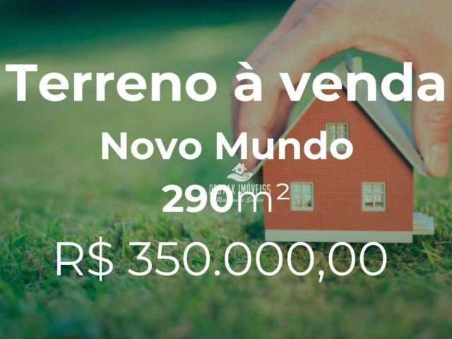 Terreno à venda, 290 m² por R$ 350.000,00 - Novo Mundo - Uberlândia/MG