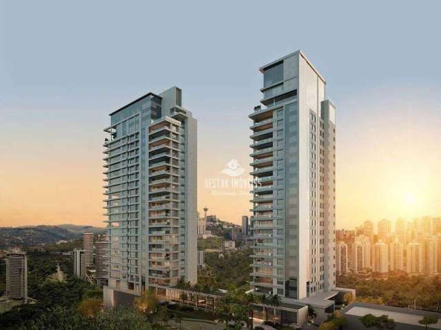 Apartamento com 4 dormitórios à venda, 237 m² por R$ 4.296.347 - Jardim das Mangabeiras - Nova Lima/MG