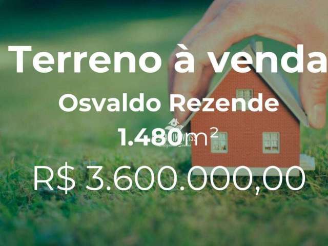 Terreno à venda, 1480 m² por R$ 3.600.000,00 - Osvaldo Rezende - Uberlândia/MG