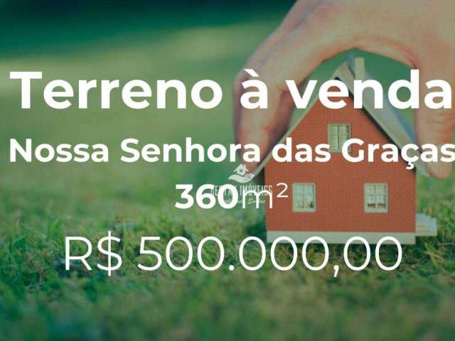 Terreno à venda, 360 m² por R$ 500.000,00 - Nossa Senhora das Graças - Uberlândia/MG