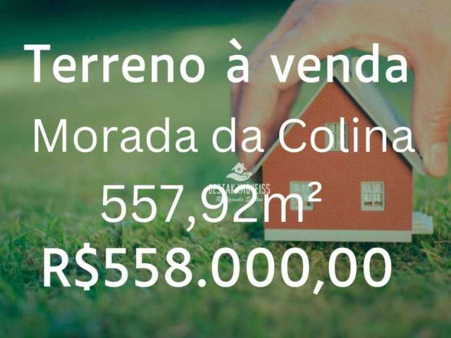 Terreno à venda, 557 m² - Morada da Colina - Uberlândia/MG