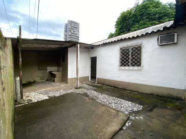 Casa de fundos com 1 quarto em Encruzilhada - Santos - SP