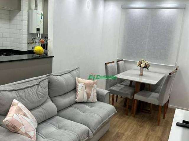 Apartamento com 2 dormitórios à venda, 44 m² por R$ 345.000,00 - Vila Bremen - Guarulhos/SP