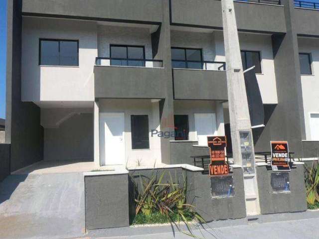 Sobrado com 3 dormitórios à venda, 101 m² por R$ 430.000,00 - Forquilhas - São José/SC