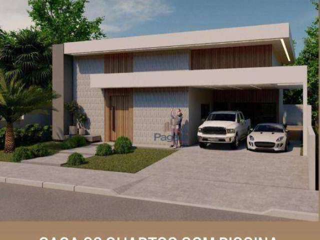 Casa com 3 dormitórios à venda, 174 m² por R$ 2.400.000,00 - Cidade Universitária Pedra Branca - Palhoça/SC