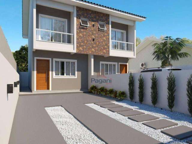 Sobrado com 2 dormitórios à venda, 83 m² por R$ 485.000,00 - Vale Verde - Palhoça/SC