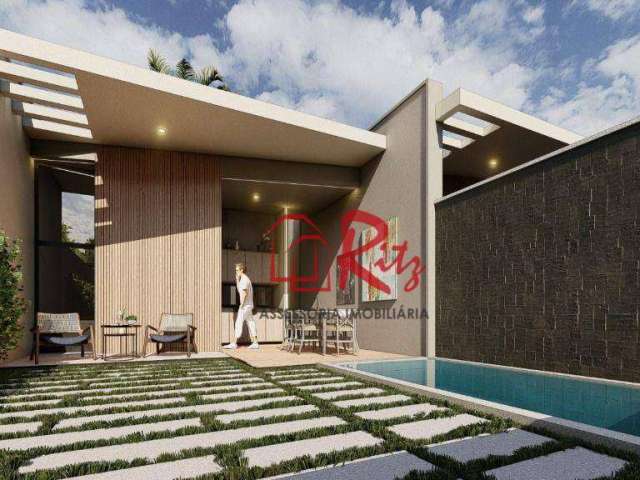 Casa com 3 dormitórios à venda, 116 m² por R$ 435.000,00 - Jangurussu - Fortaleza/CE