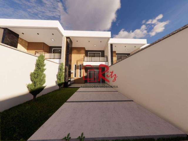 Casa com 3 dormitórios à venda, 116 m² por R$ 440.800,00 - Centro - Eusébio/CE