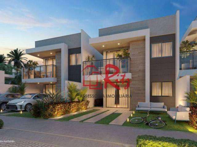 Casa com 4 dormitórios à venda, 131 m² por R$ 705.000,00 - Pires Façanha - Eusébio/CE