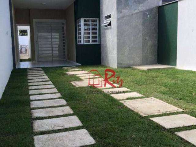 Casa com 3 dormitórios à venda, 93 m² por R$ 395.000 - Urucunema - Eusébio/CE