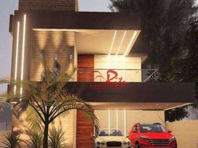 Casa com 4 dormitórios à venda, 168 m² por R$ 1.090.000 - Jacunda - Aquiraz/CE