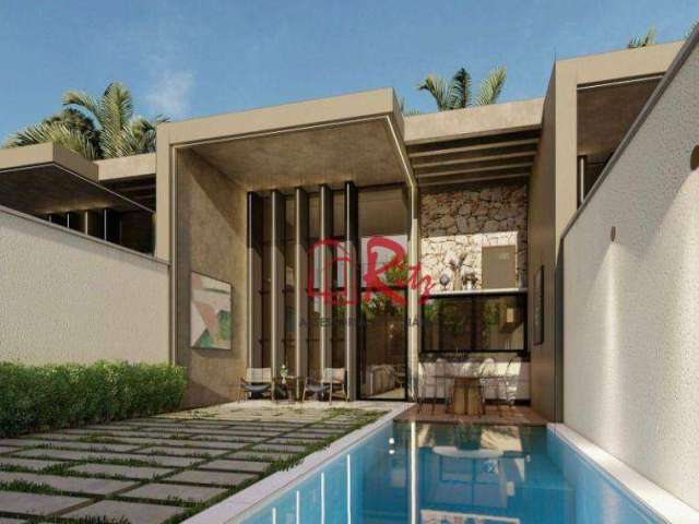 Casa com 3 dormitórios à venda, 118 m² por R$ 549.000 - Guaribas - Eusébio/CE