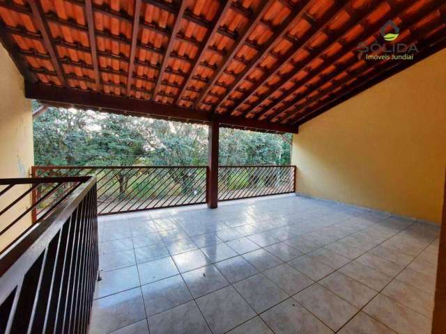 Casa com 2 dormitórios para alugar, 298 m² por R$ 2.597,00/mês - Engordadouro - Jundiaí/SP